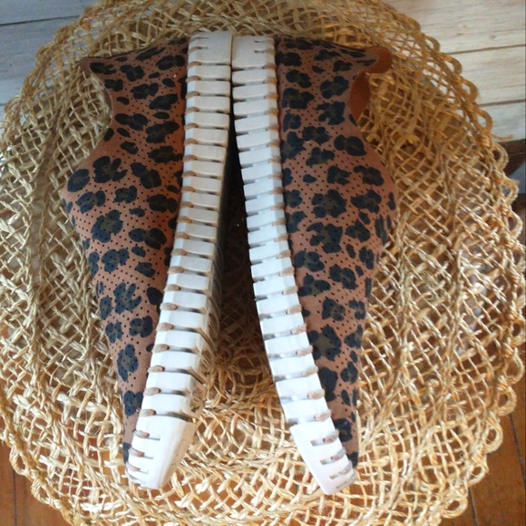 ILSE JACOBSEN Cheetah Print Tulip Flat Slip-On Shoe Size 40 - Picture 10 of 12